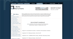 Desktop Screenshot of marketamericaevents.com